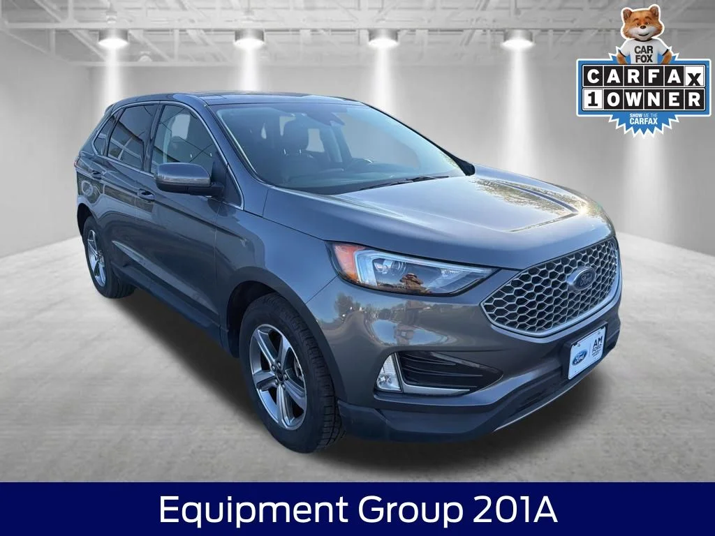 Certified Used 2023 Gray Metallic Ford SEL image 2