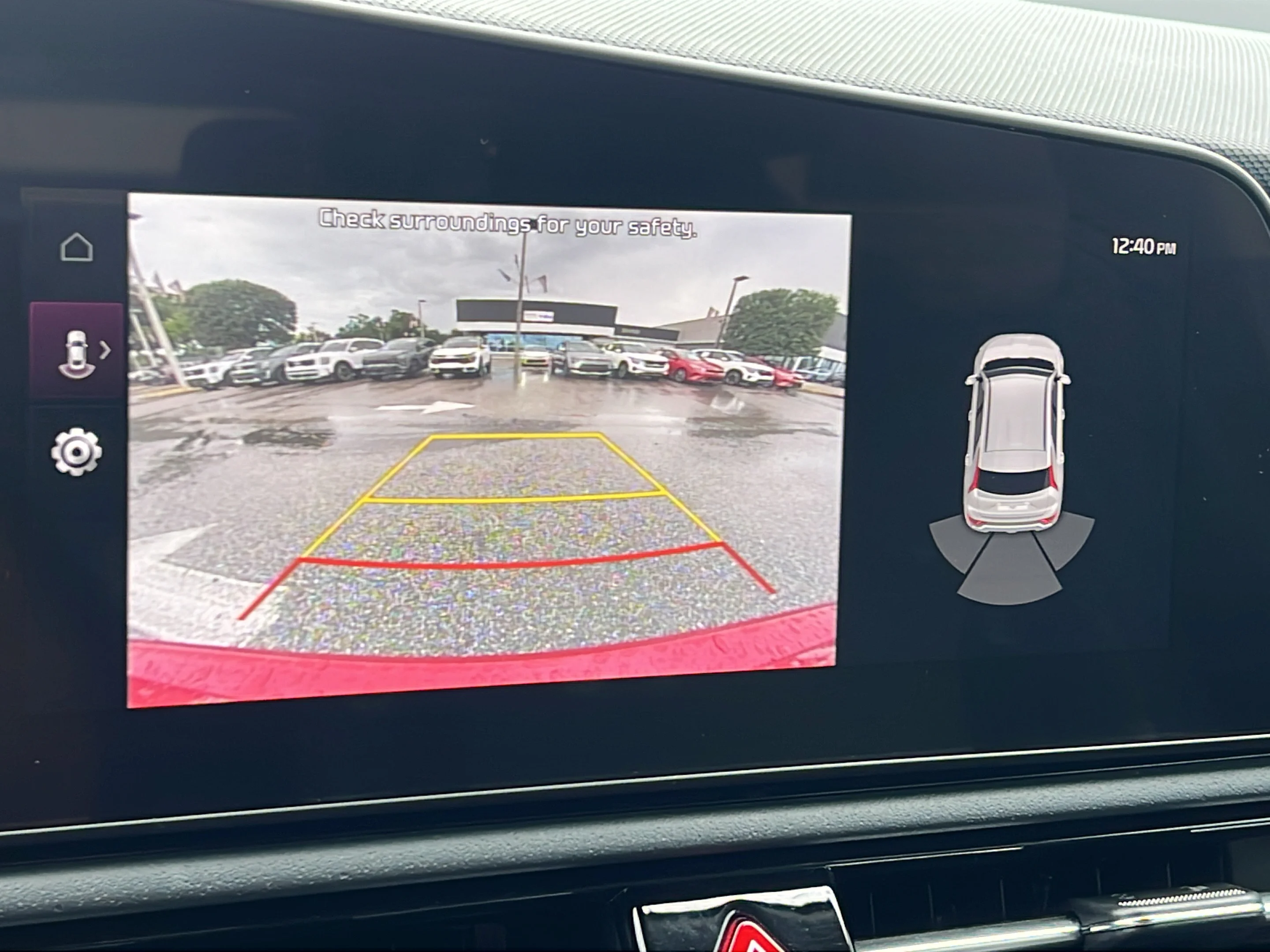 Used 2024 Runway Red Kia EX image 18