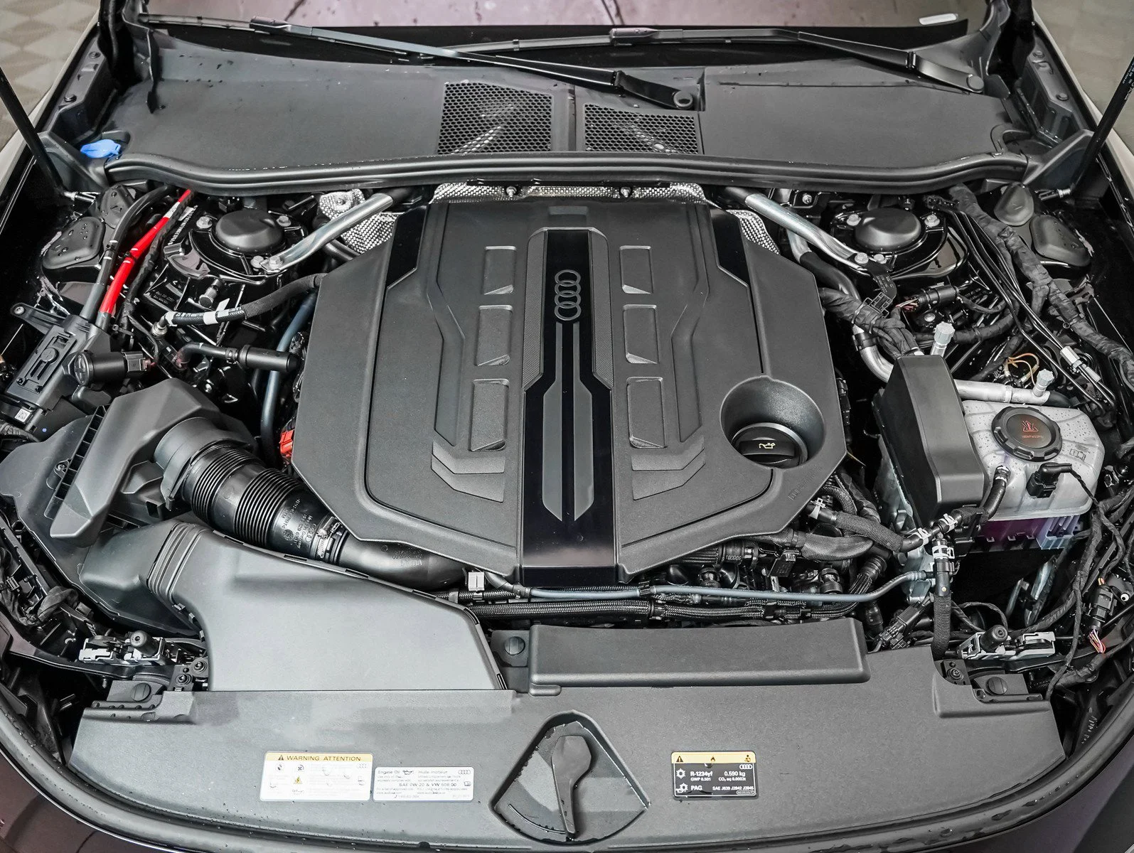 New 2026 Mythos Black Metallic Audi Premium Plus image 4