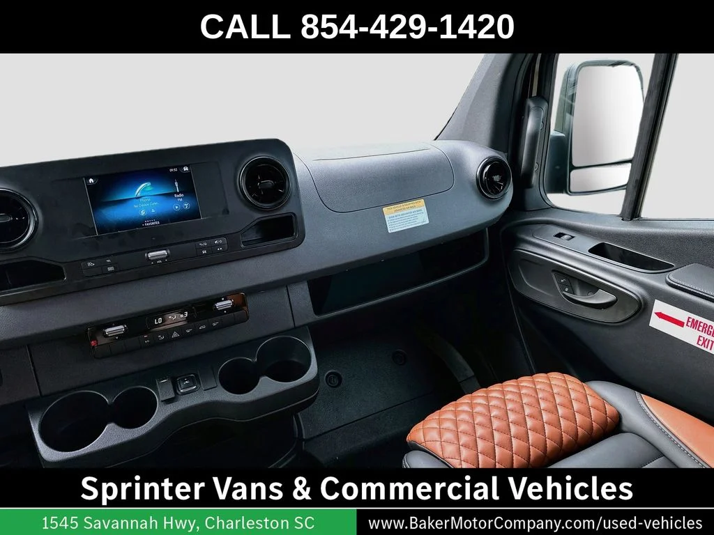 Used 2023 Obsidian Black Metallic Mercedes-Benz LA West Executive Shuttle image 23