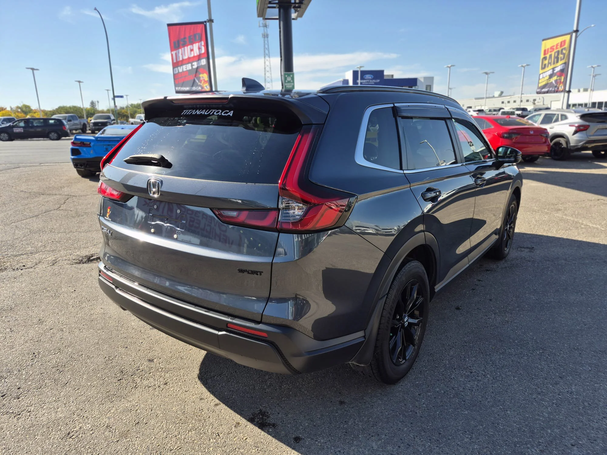 Certified Used 2024 Meteoroid Grey Metallic Honda Sport AWD*Htd Seats | Sunroof | Htd Wheel | Adaptive Cruise | Remote Start | CarPlay | Park Assist image 13