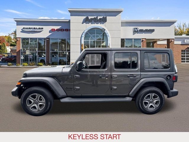 Used 2022 Gray Jeep Unlimited Sport S image 5