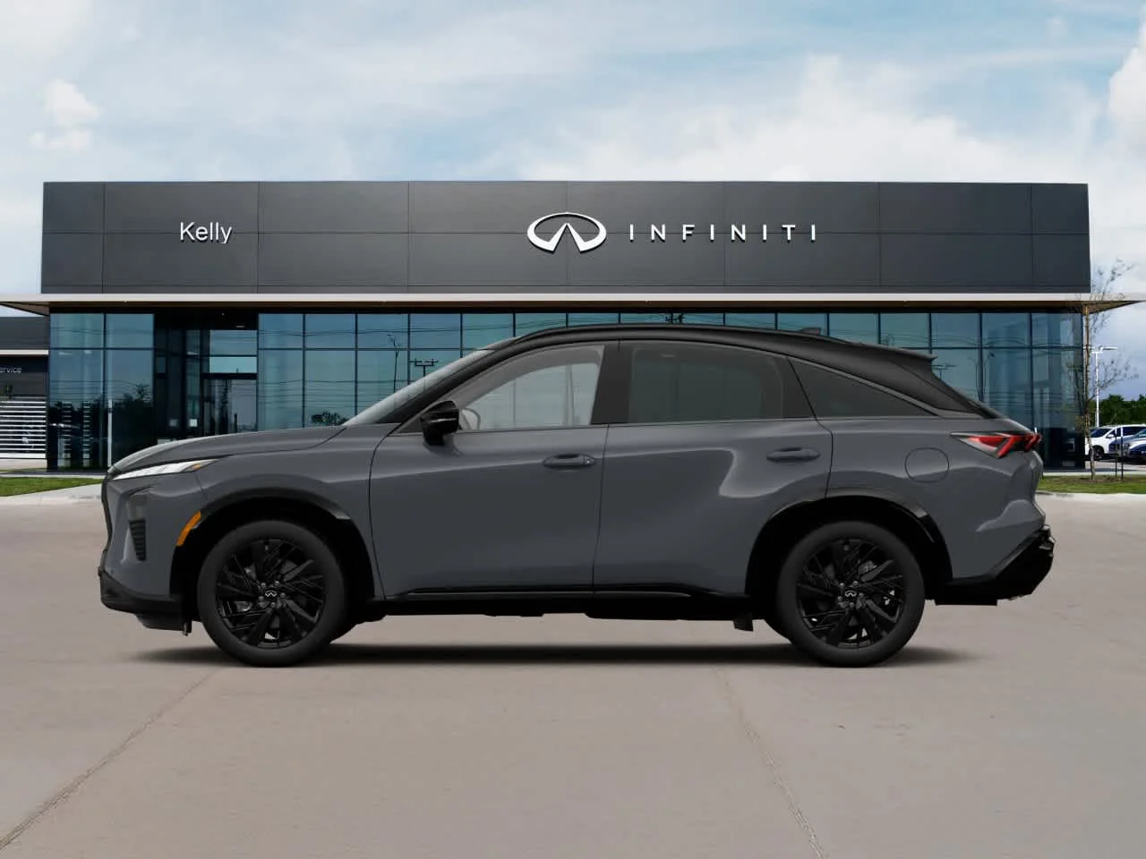 New 2027 Harbor Gray/Obsidian Black INFINITI Sport AWD image 3