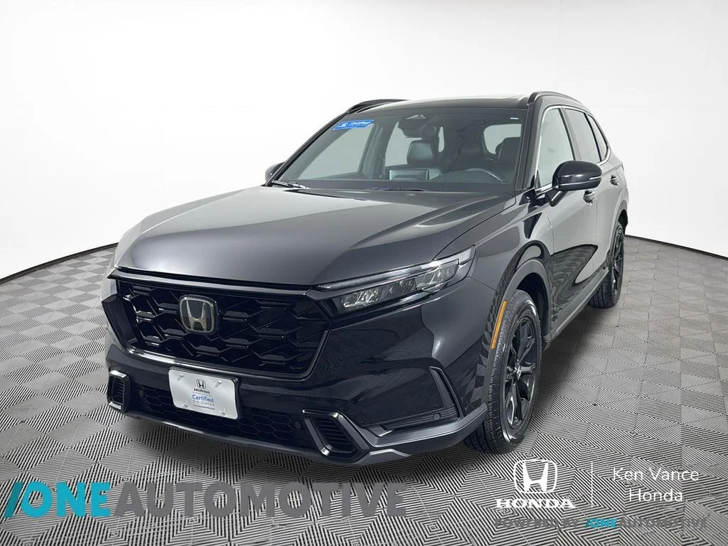 Certified Used 2024 Crystal Black Pearl Honda HYBRID AWD SPORT-L image 1