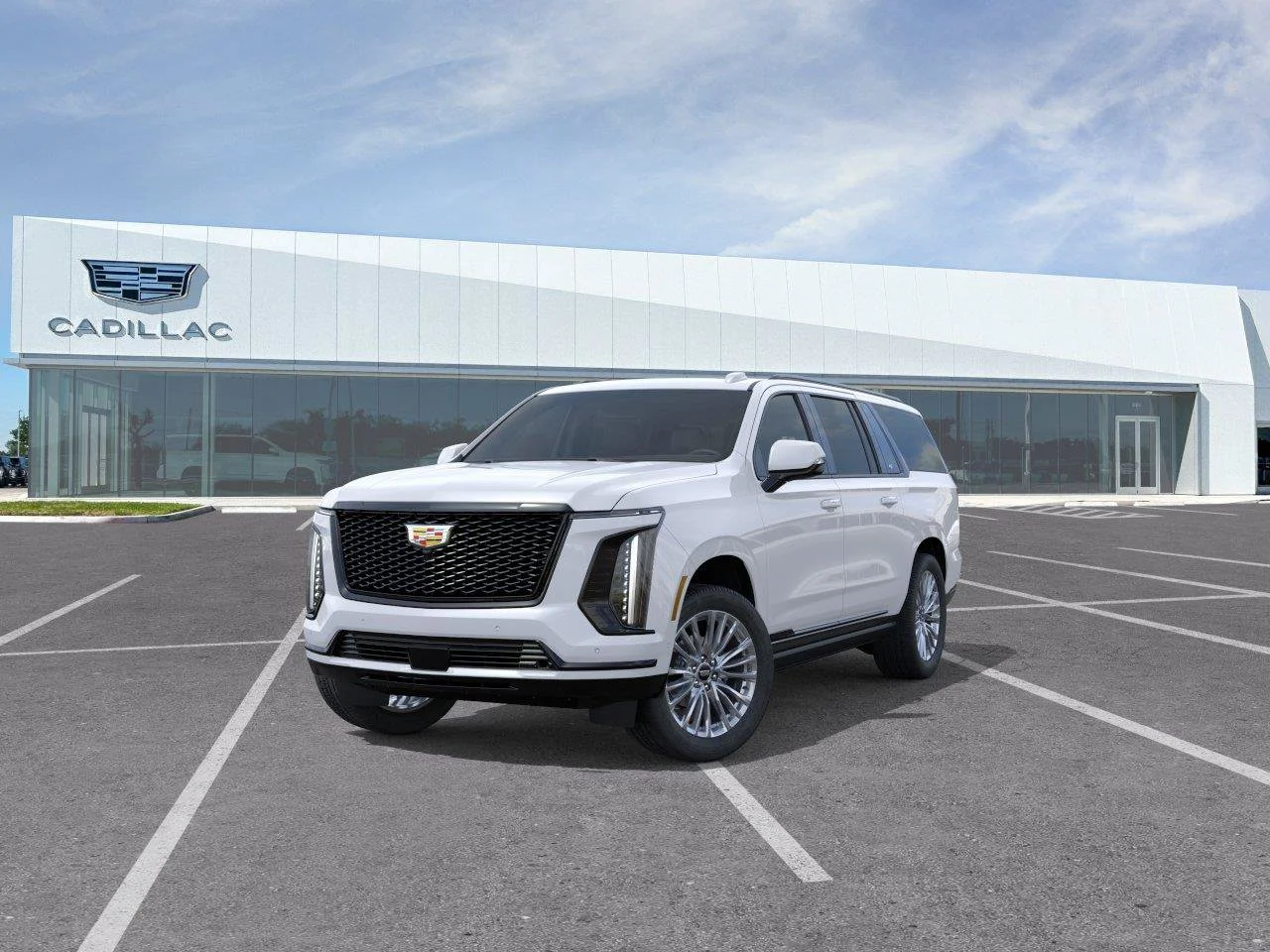 New 2026 Vibrant White Tricoat Cadillac Platinum Sport image 8