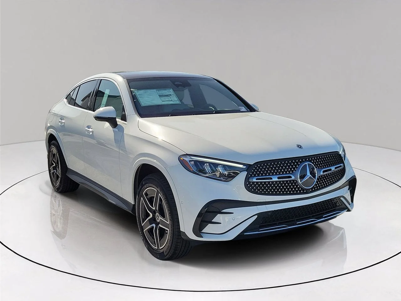New 2027 Polar White Mercedes-Benz GLC 300 image 3