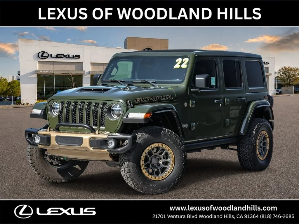 Used 2022 Green Jeep Unlimited Rubicon 392 image 1