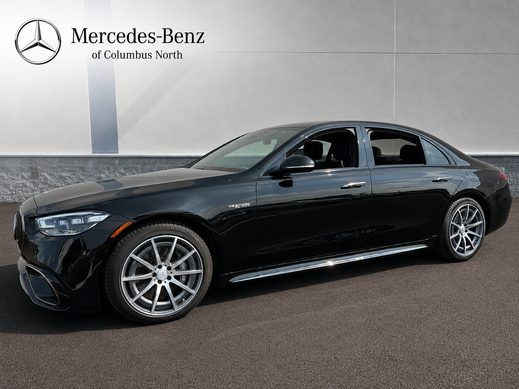 Certified Used 2025 Black Mercedes-Benz S 63 E AMG® image 1