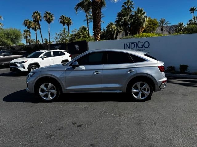 Used 2023 Florett Silver Metallic Audi 45 S line Premium image 8