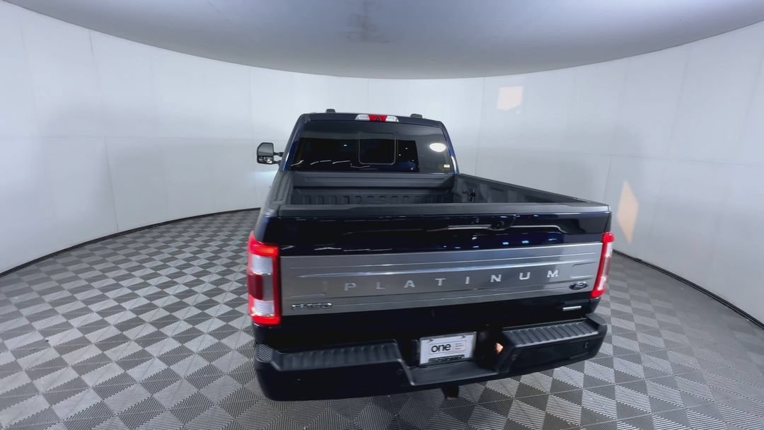 Used 2022 Antimatter Blue Metallic Ford Platinum image 7