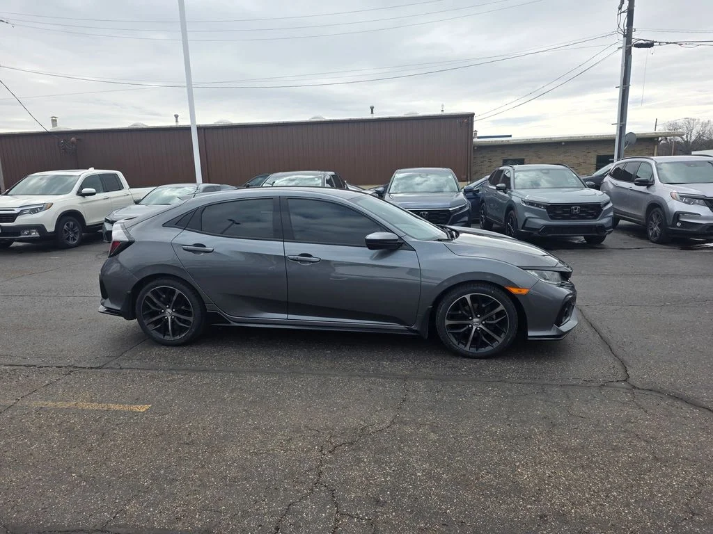 Used 2021 Honda Civic Hatchback Sport with VIN SHHFK7H46MU416824 for sale in Dover, OH