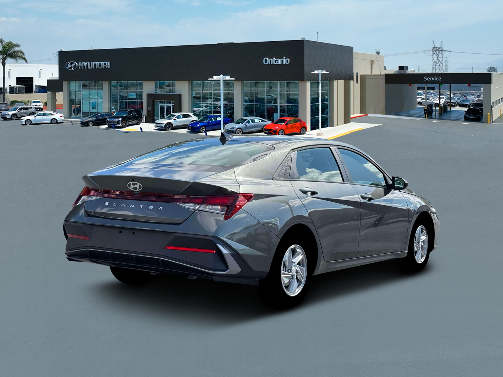 New 2026 Gray Hyundai SE image 7