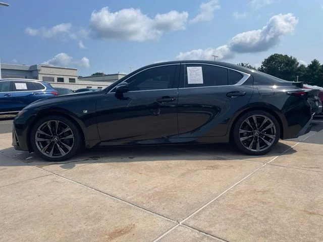 Used 2021 Black Lexus 350 F SPORT image 3