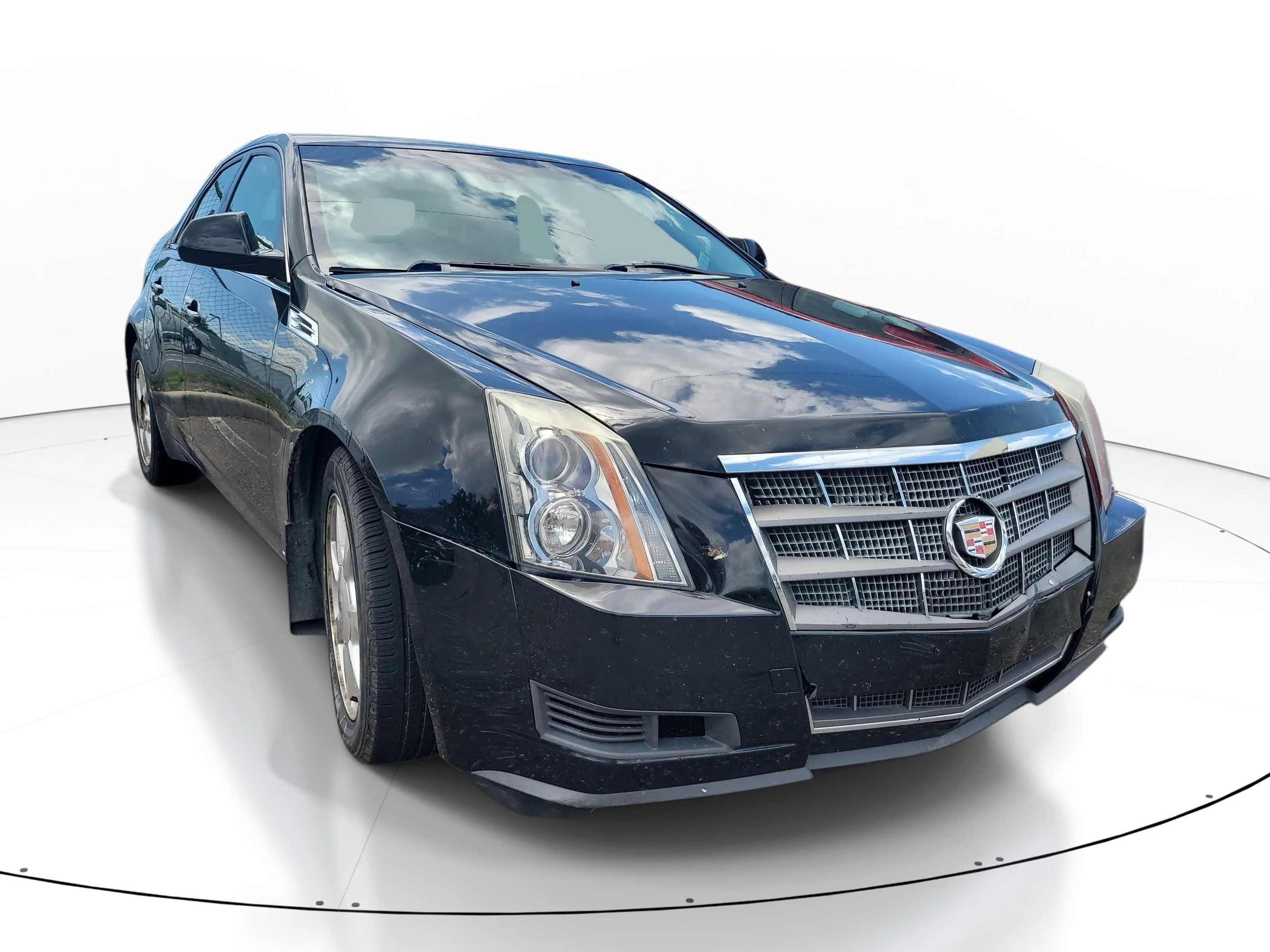 Used 2008 Black Raven Cadillac AWD with 1SA image 1
