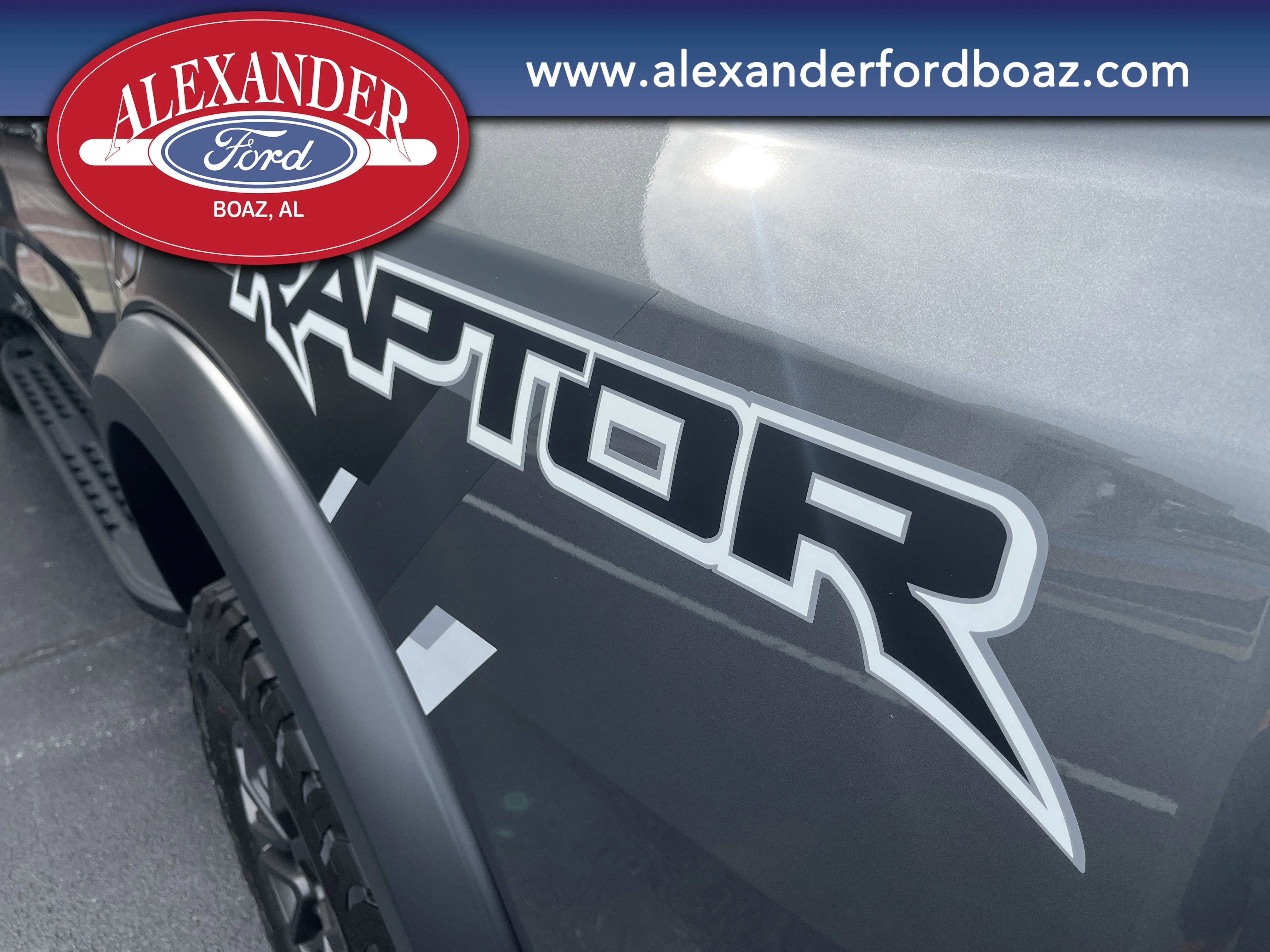New 2026 Carbonized Gray Metallic Ford Raptor image 7
