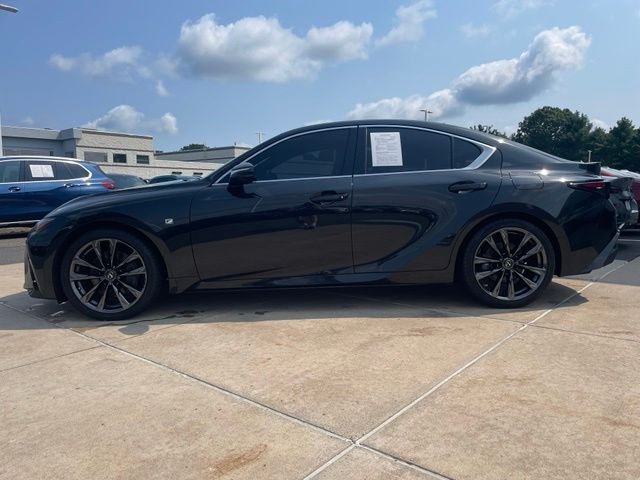 Used 2021 Black Lexus 350 F SPORT image 3