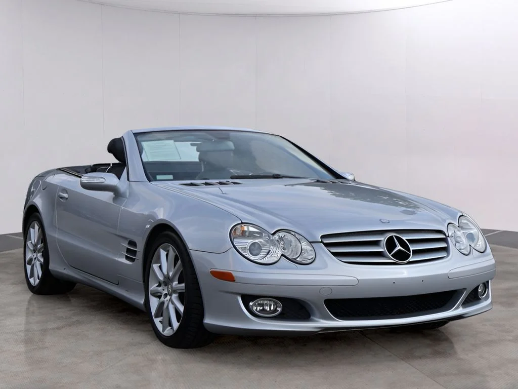 Used 2008 Iridium Silver Metallic Mercedes-Benz SL 550 image 3