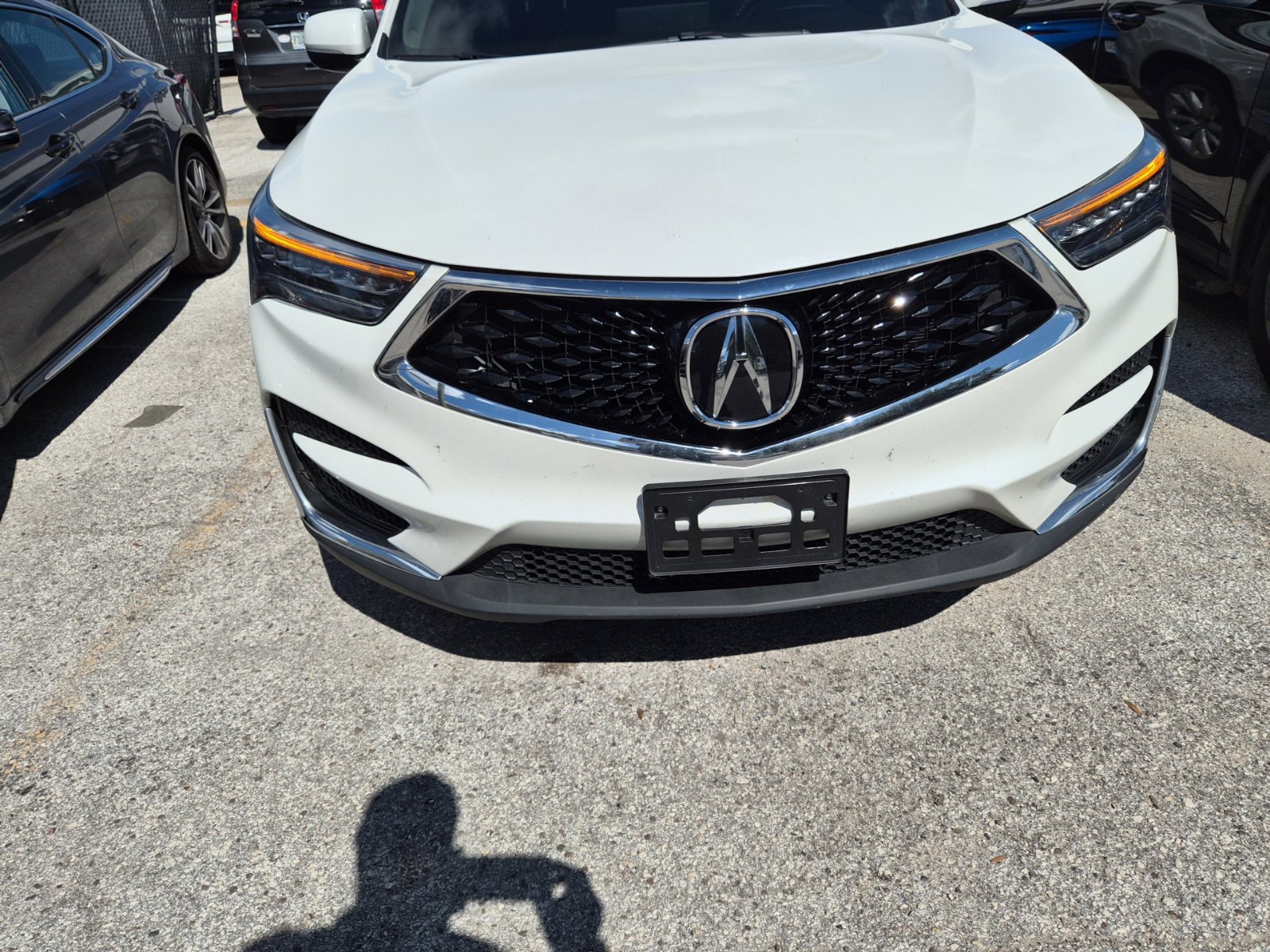 Used 2020 Platinum White Pearl Acura Base image 4