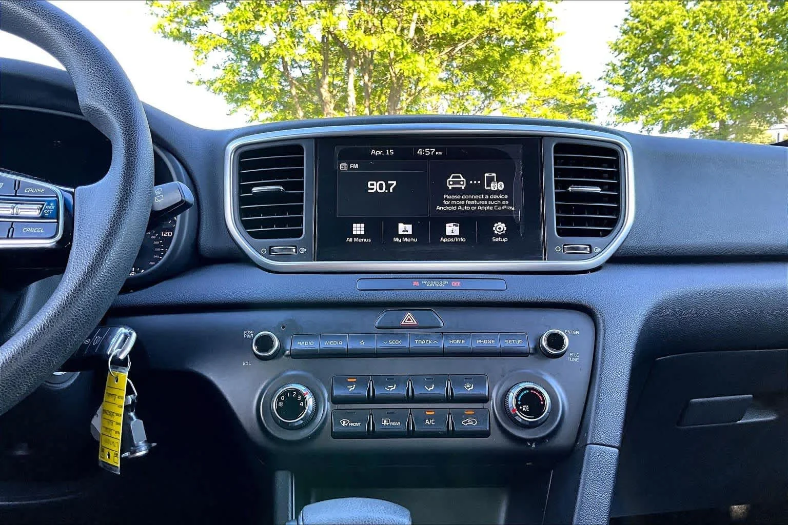Certified Used 2020 Black Cherry Pearl Kia LX image 50