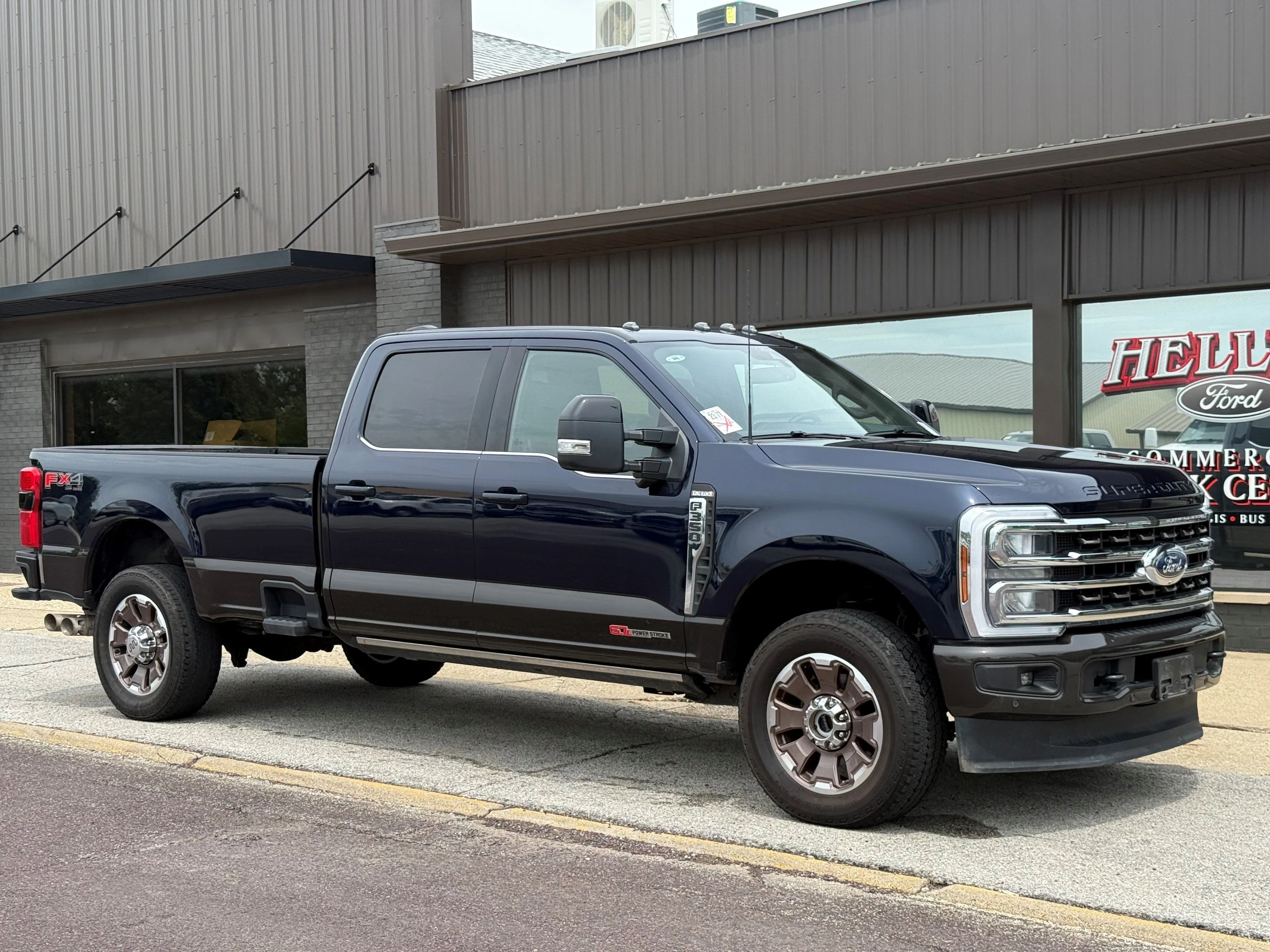 Used 2024 Antimatter Blue Metallic Ford King Ranch image 3