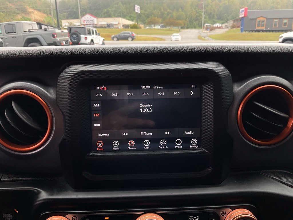 Used 2021 Orange Jeep Mojave image 17