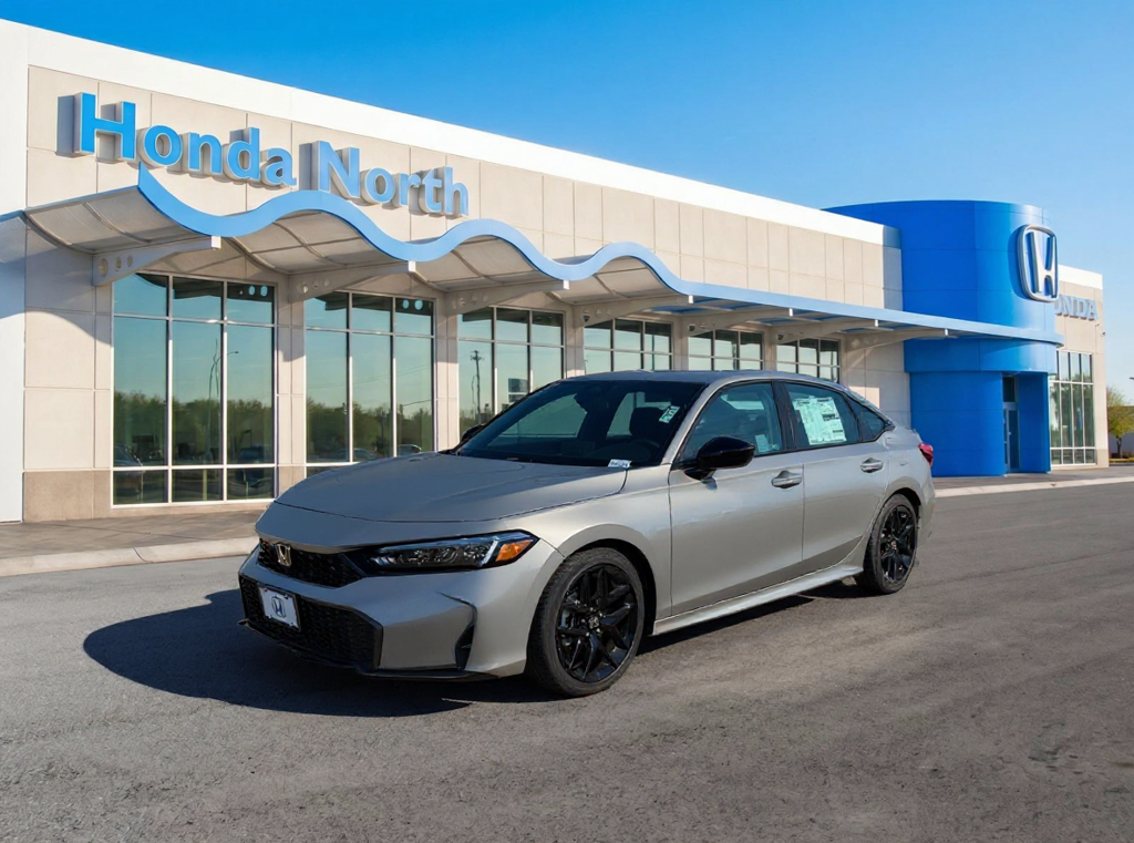 New 2026 Urban Gray Pearl Honda Sport image 1