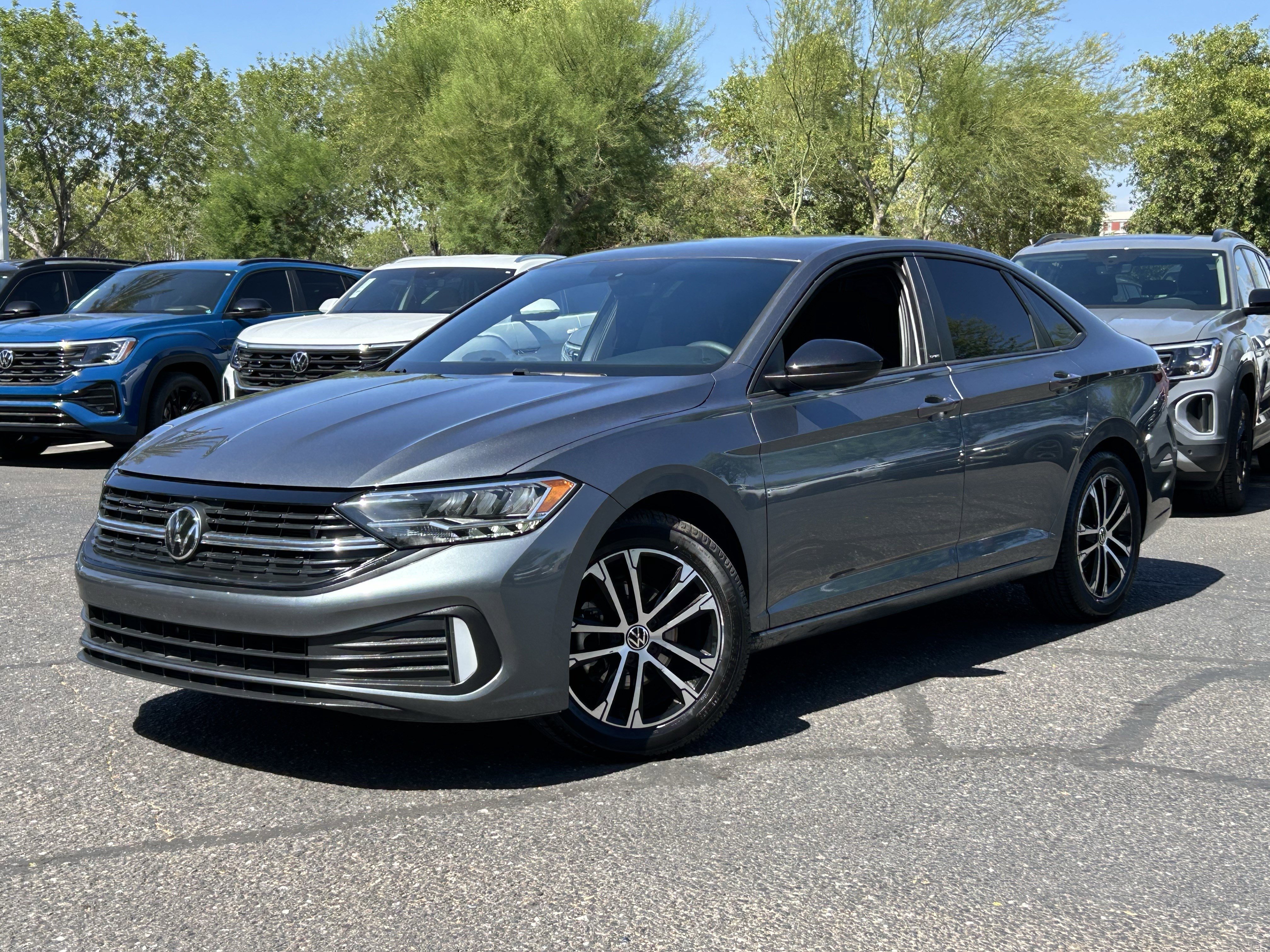 Used 2023 Platinum Gray Metallic Volkswagen Sport image 29