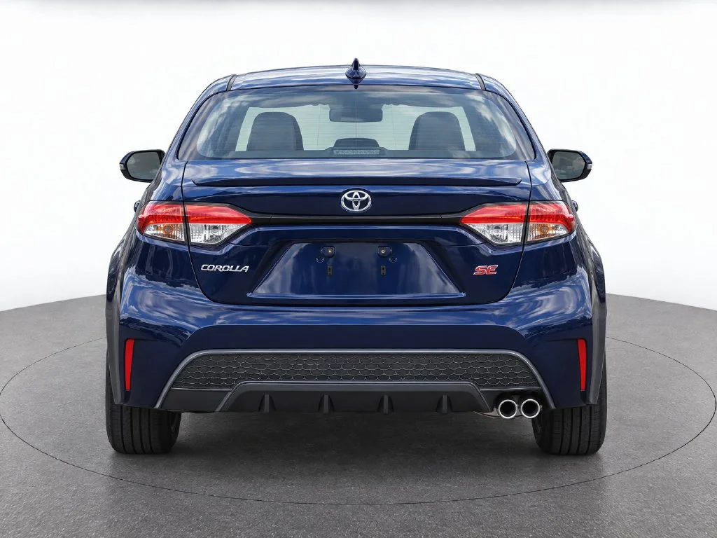 Used 2020 Blue Toyota SE image 4