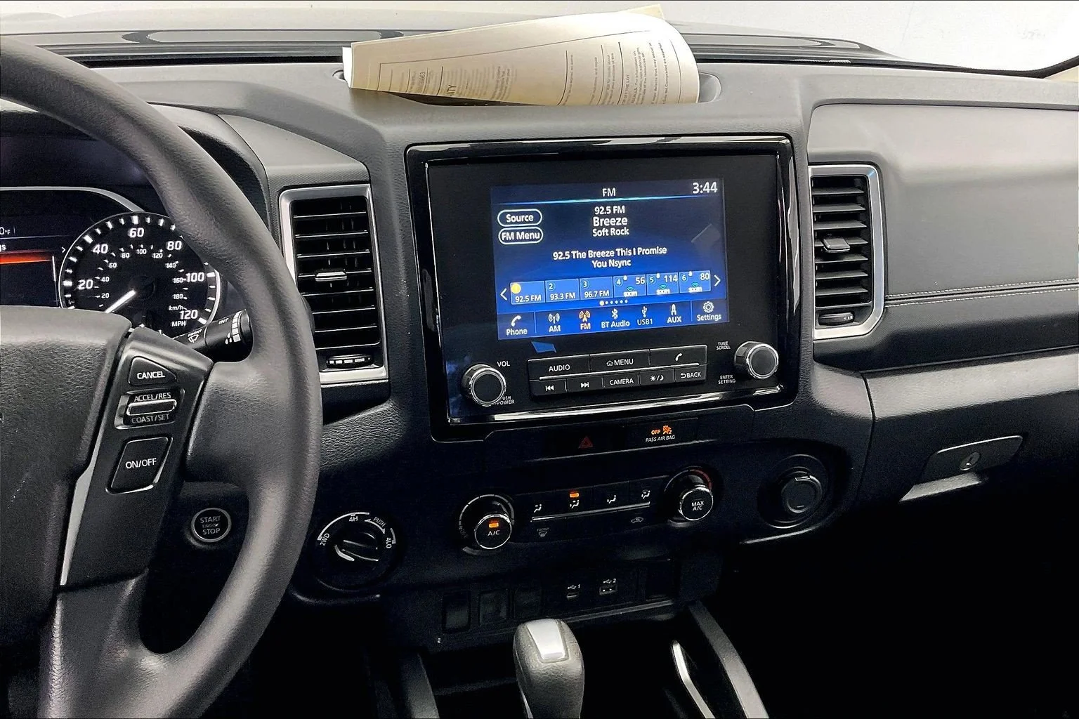 Used 2022 Super Black Nissan SV image 4