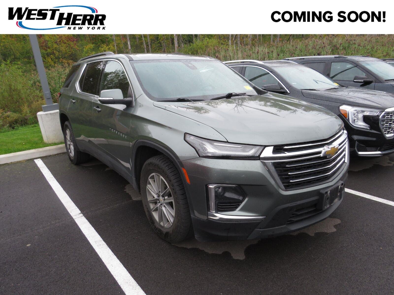 Used 2023 Silver Sage Metallic Chevrolet LT Cloth image 1