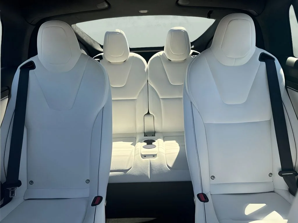 Used 2023 Red Tesla Plaid image 14