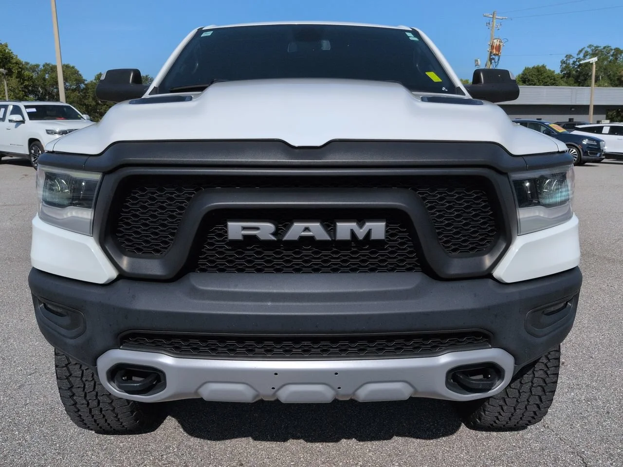 Used 2019 Bright White Clearcoat Ram Rebel image 9