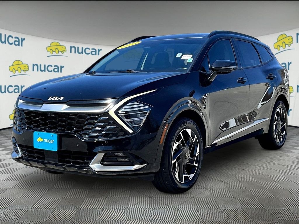 Used 2023 Ebony Black Kia SX-Prestige image 3