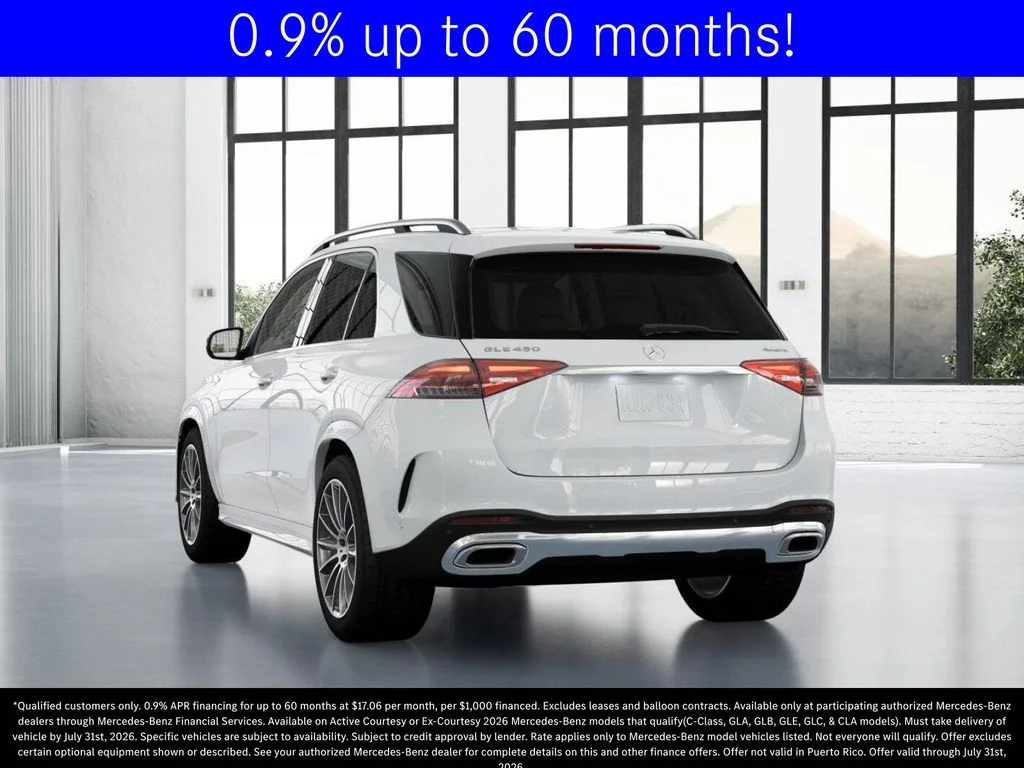 Certified Used 2026 Polar White Mercedes-Benz GLE 450 image 27