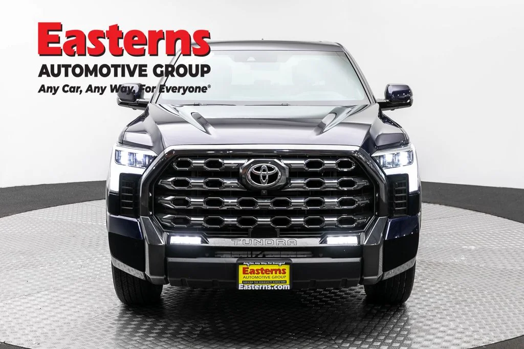 Used 2023 Blue Toyota Platinum image 2