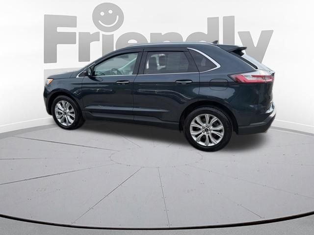 Used 2023 Blue Ford Titanium image 5