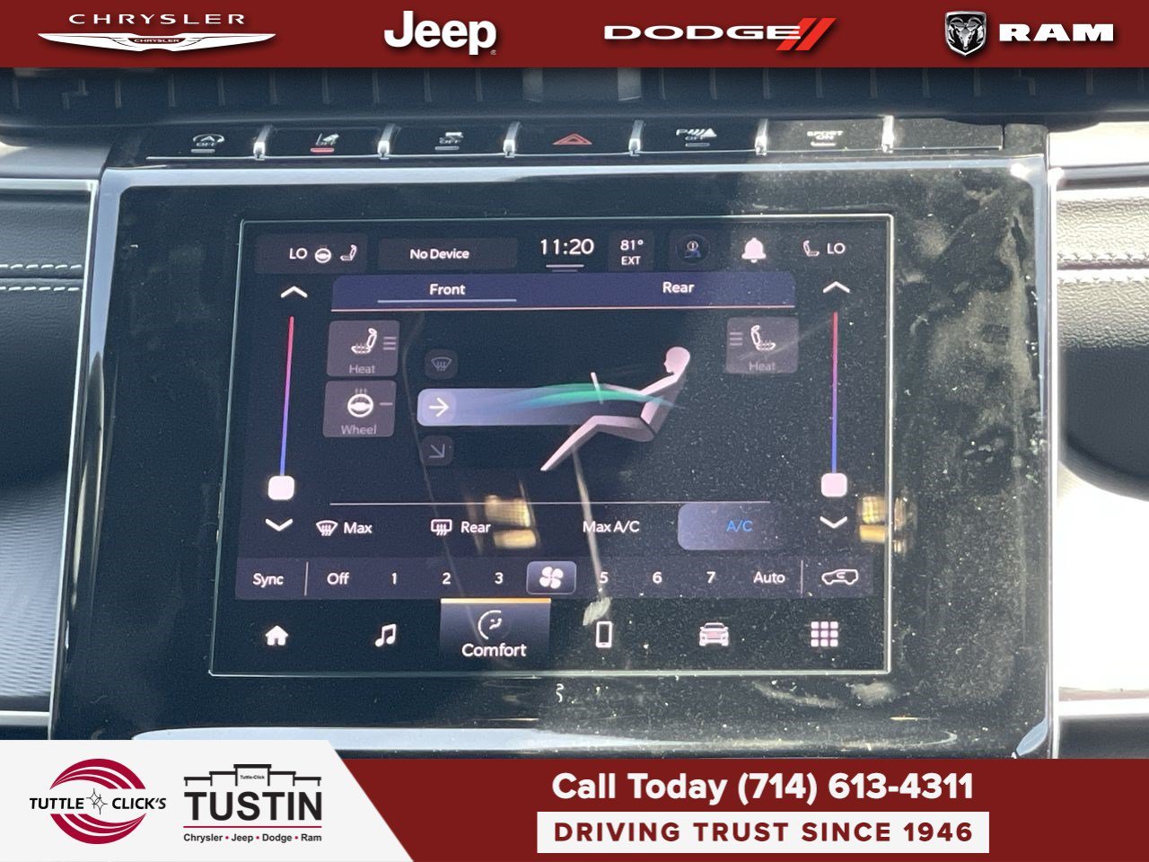 New 2026 Bright White Clear-Coat Exterior Paint Jeep Laredo X image 14