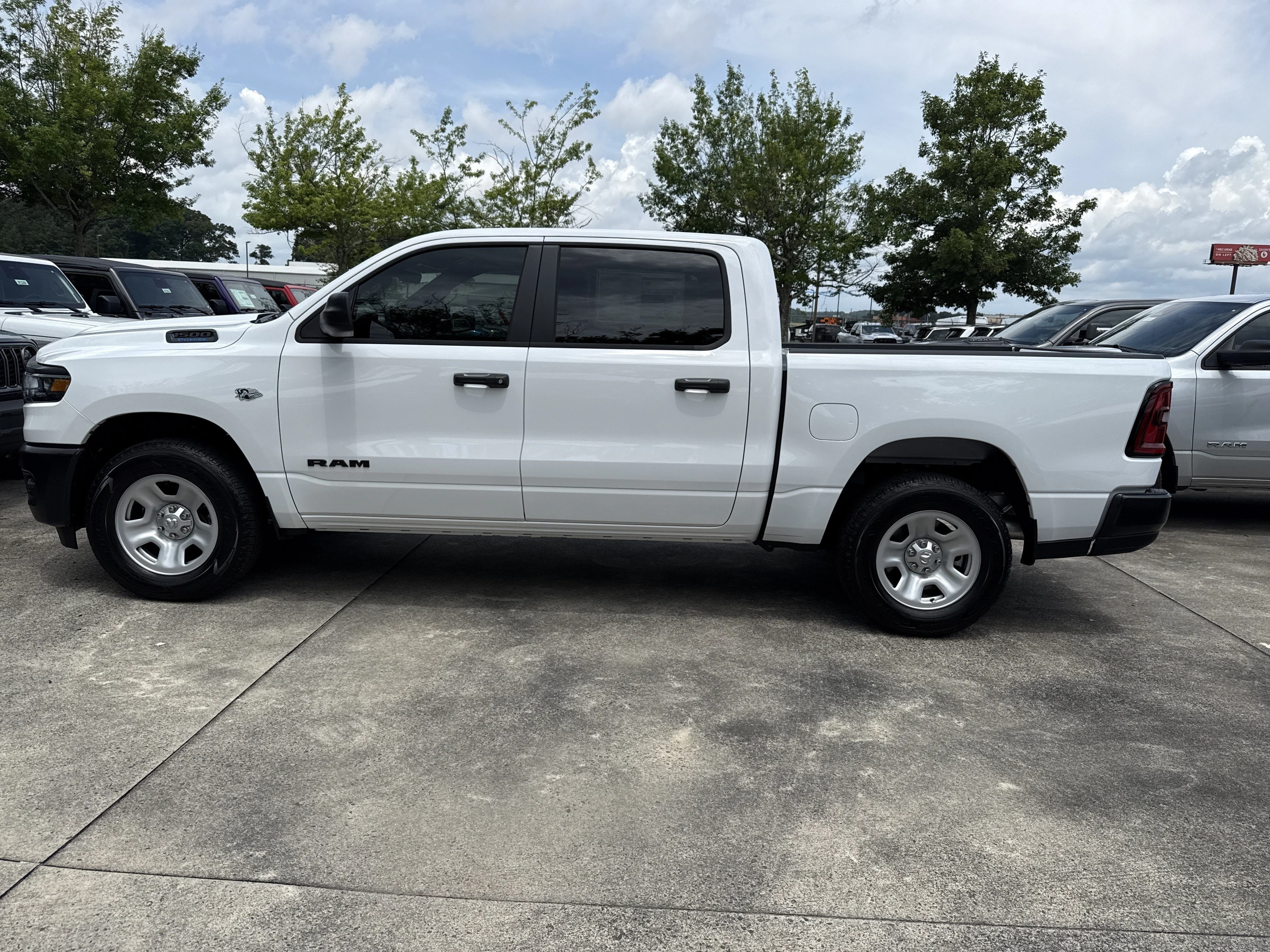 New 2026 Bright White Clearcoat Ram Tradesman image 4