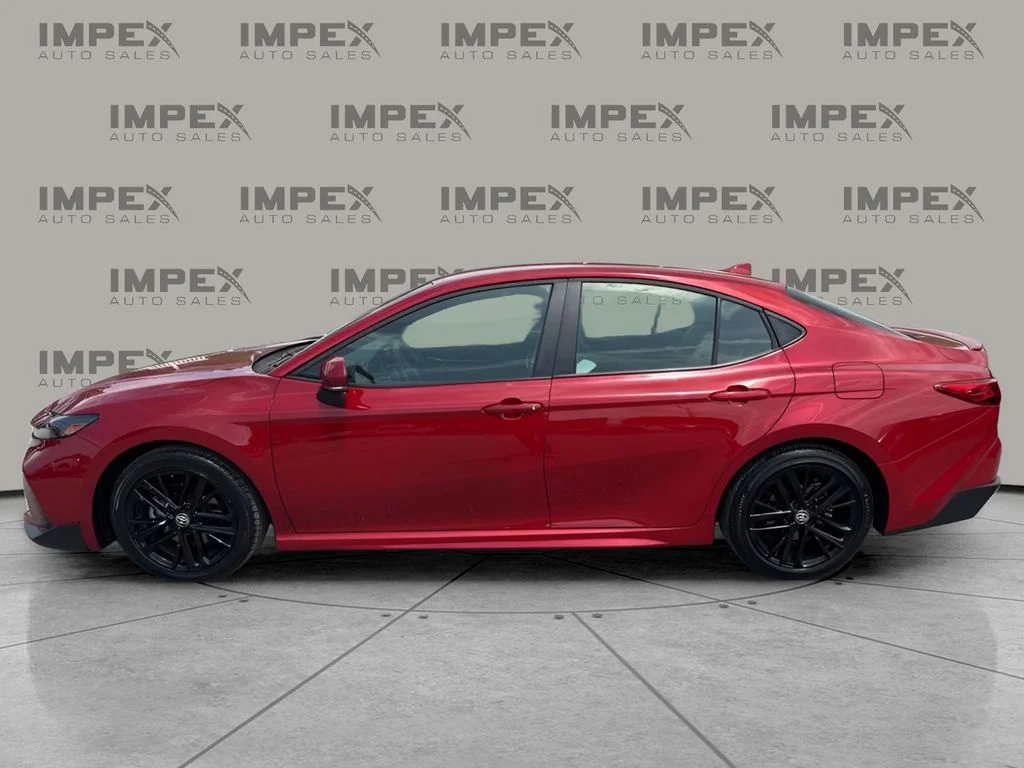 Used 2025 Red Toyota SE image 2