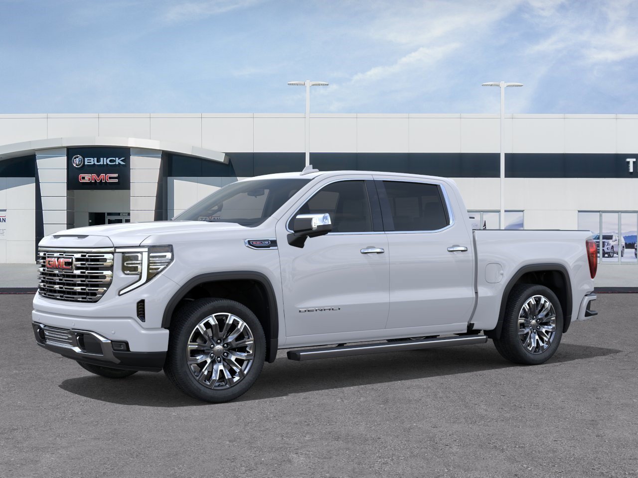 New 2026 Glacier White Tricoat GMC Denali image 2