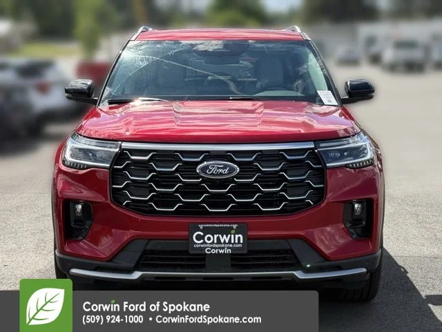 New 2026 Rapid Red Metallic Tinted Clearcoat Ford Platinum image 6