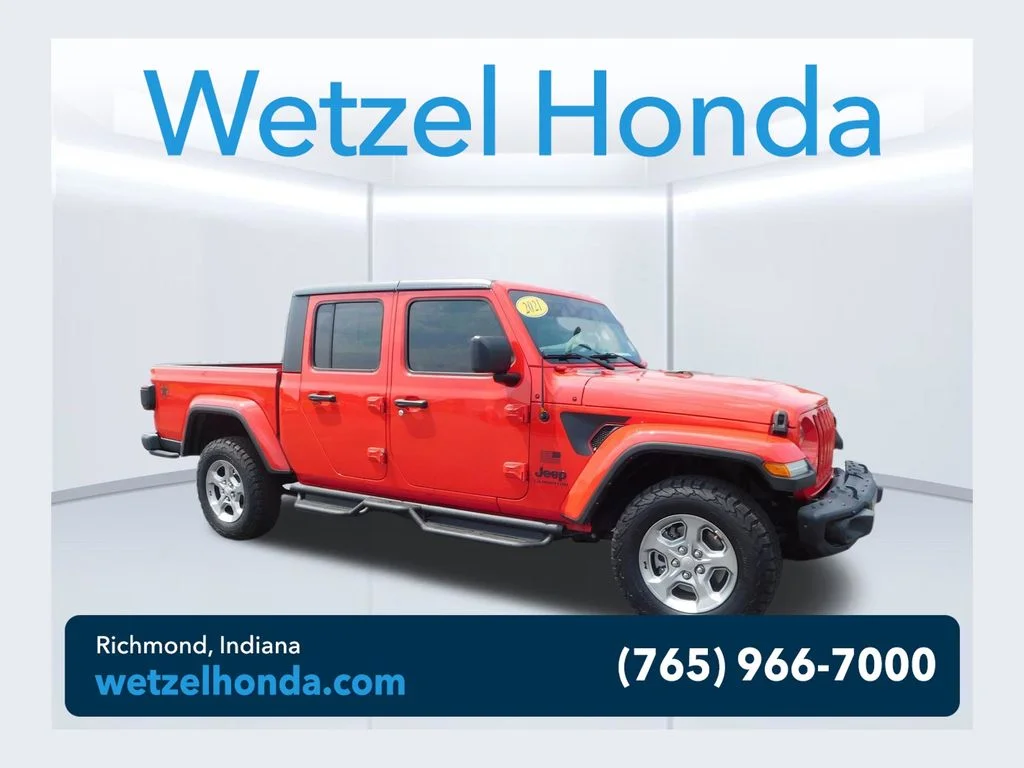 Used 2021 Red Jeep Willys image 1