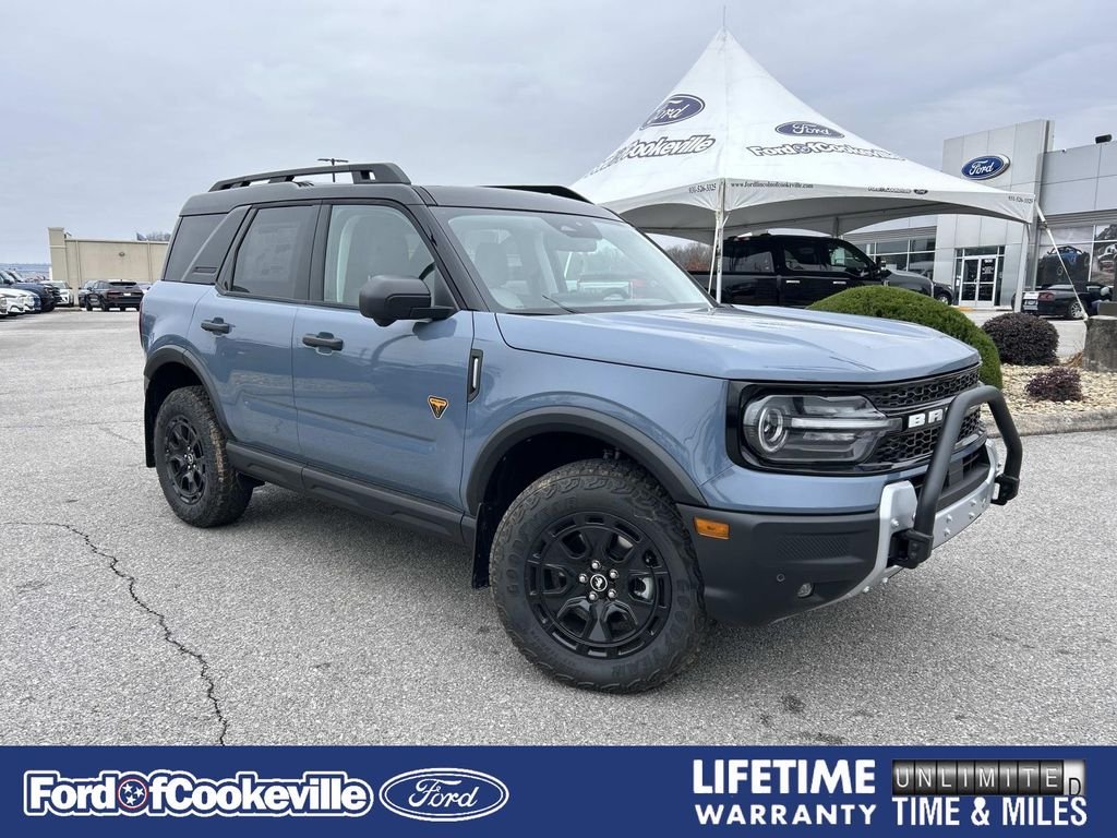 New 2025 Azure Gray Metallic Tri-Coat Ford Badlands® image 1