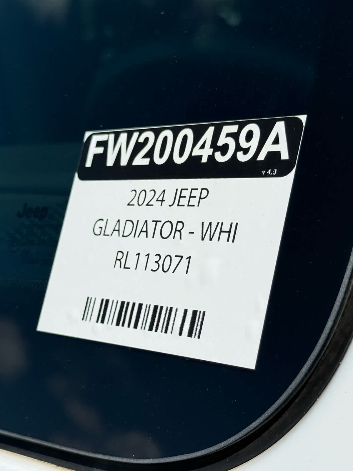 Used 2024 Bright White Clearcoat Jeep Sport image 30