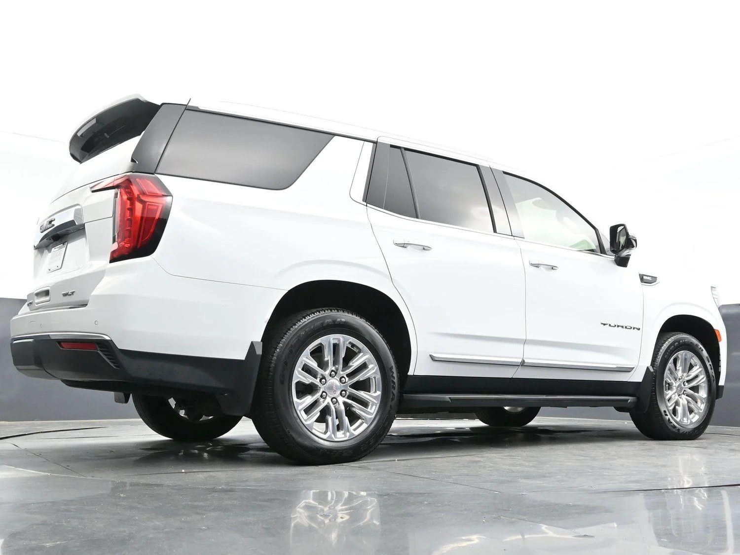 Used 2021 Summit White GMC SLT image 58