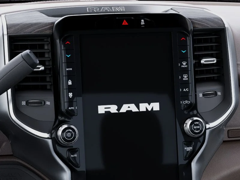 New 2026 Bright White Clear-Coat Exterior Paint RAM Laramie image 44