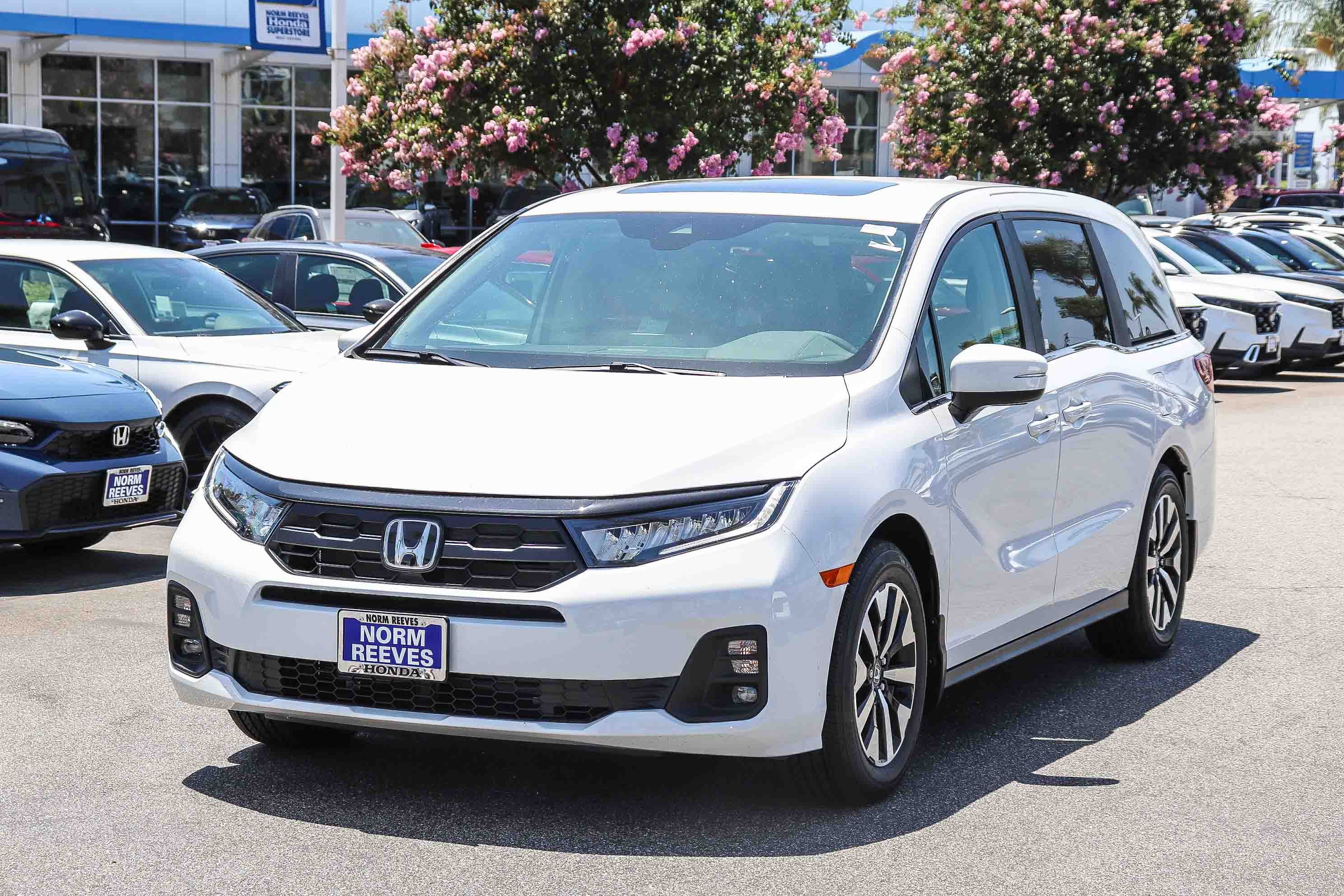 New 2026 Platinum White Pearl Honda EX-L Auto image 3