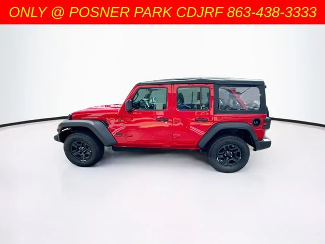 New 2026 Firecracker Red Clear-Coat Exterior Paint Jeep Sport image 8