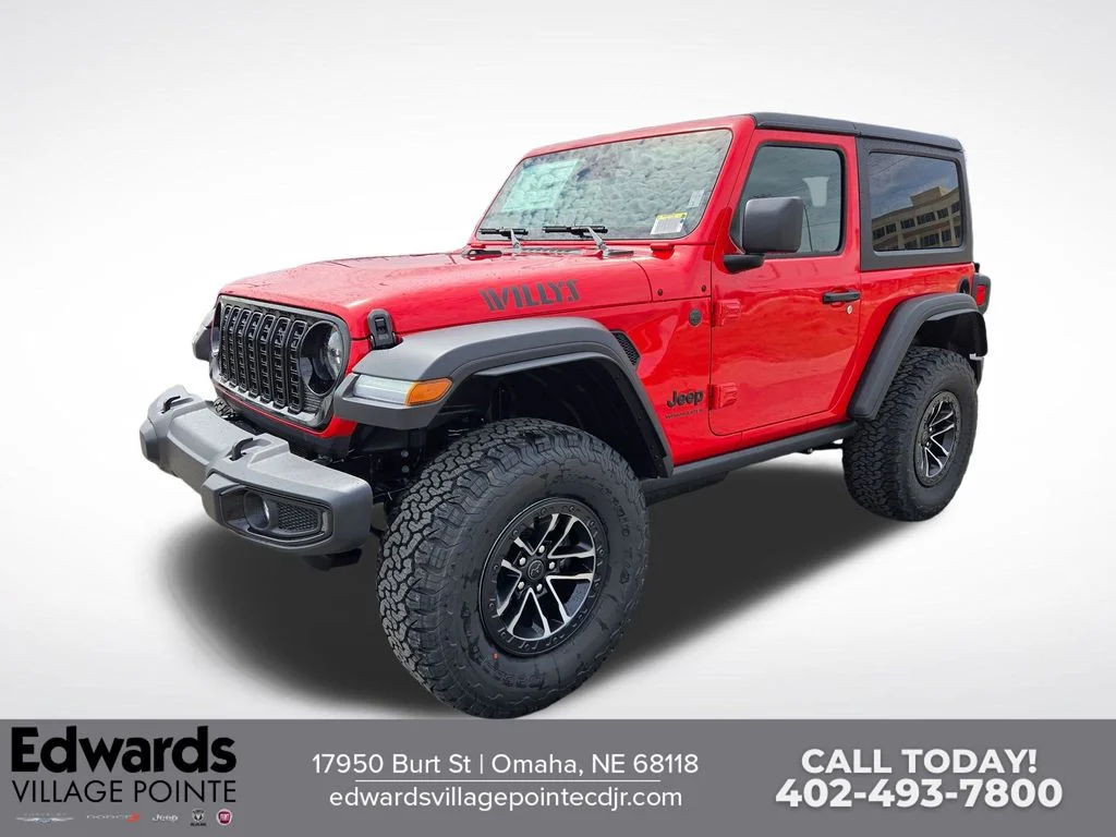 New 2026 Firecracker Red Clear-Coat Exterior Paint Jeep Willys image 7