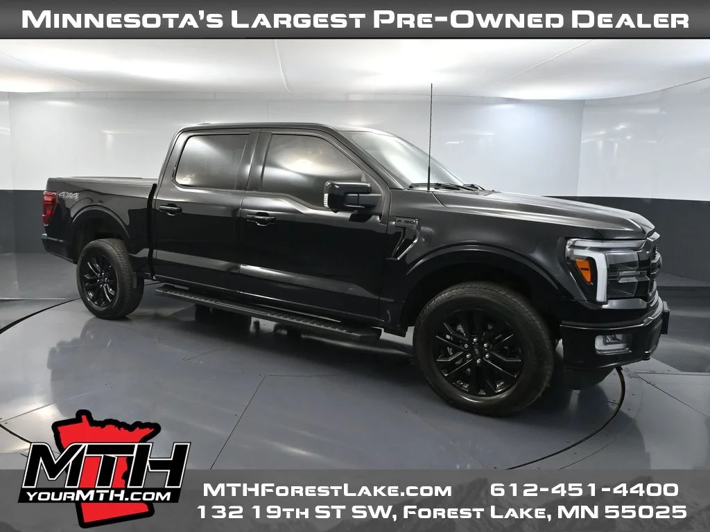 Used 2024 Black Ford Lariat image 1